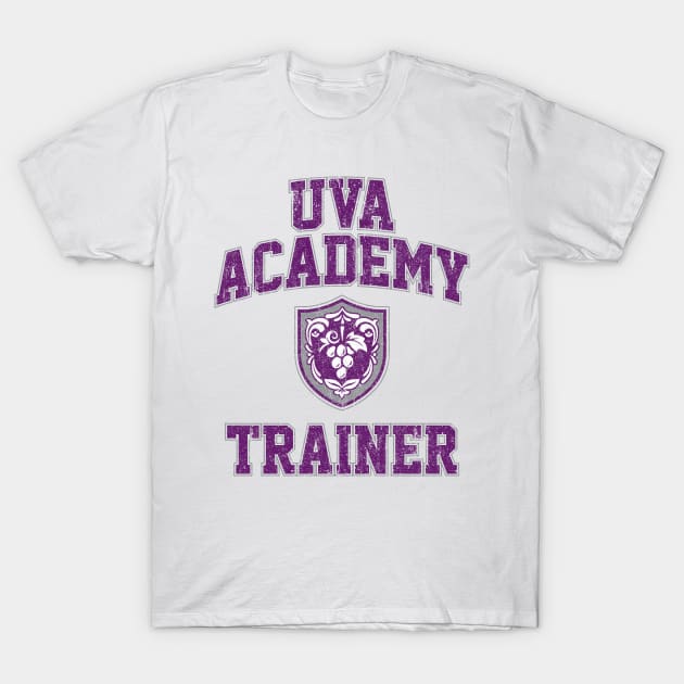 Uva Academy Trainer (Variant) T-Shirt by huckblade